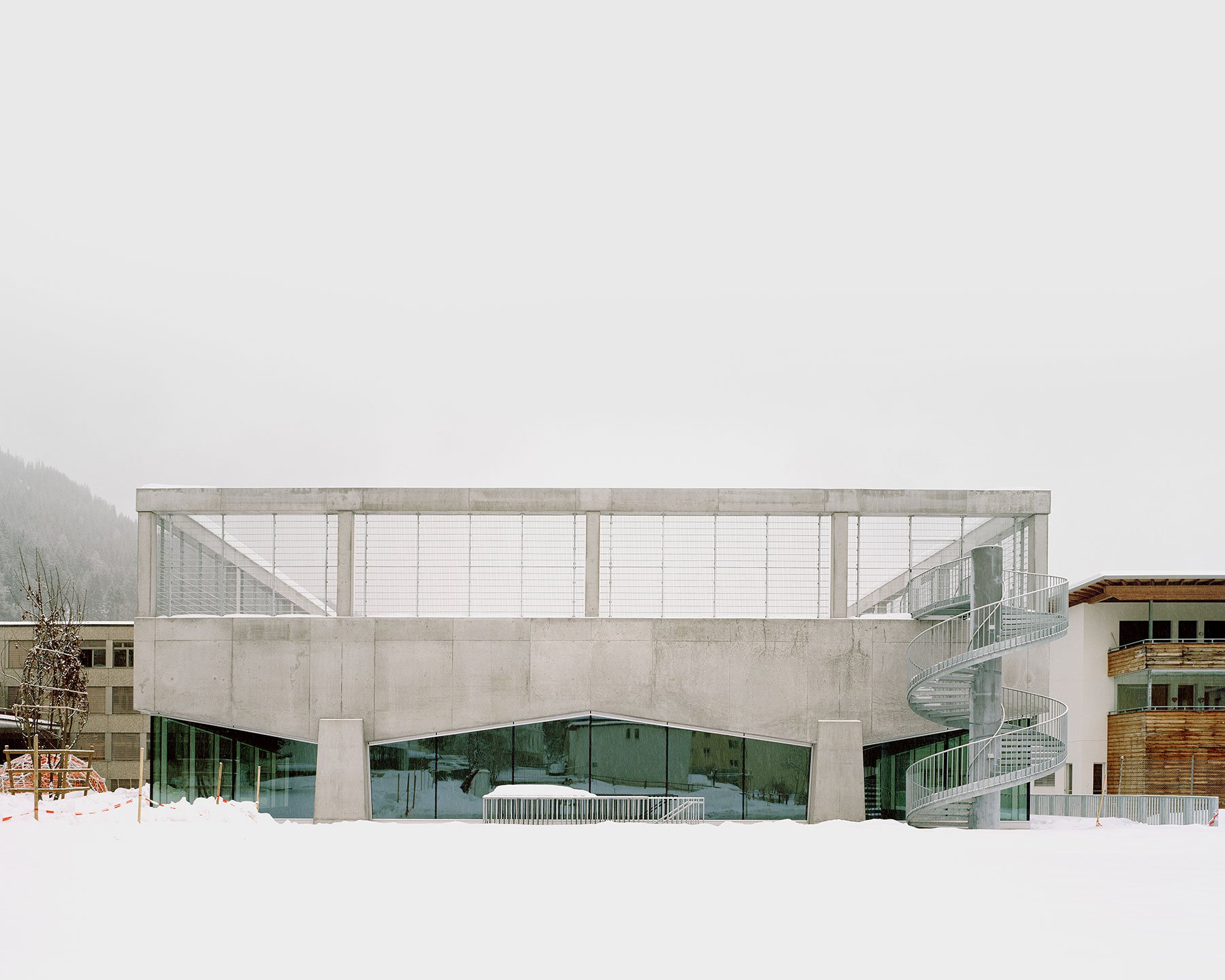 Dreifachturnhalle Schule, Davos Platz